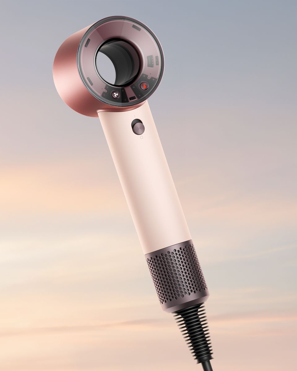 The Dyson Supersonic Travel hair dryer.