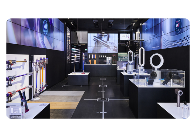 Una tienda Dyson.