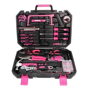 Set scule Sixtol Home Pink, 128 buc.