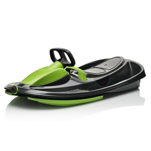 Sanie tip bob Gizmo Riders Stratos cu volan,verde mistic