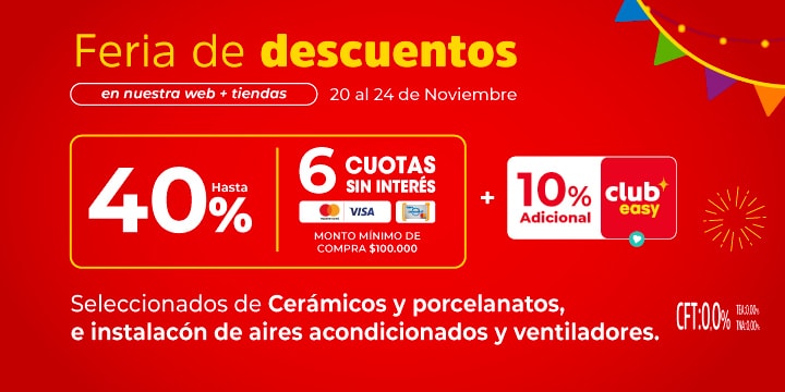 feria de descuentos