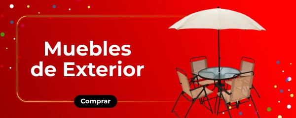 Muebles de exterior.