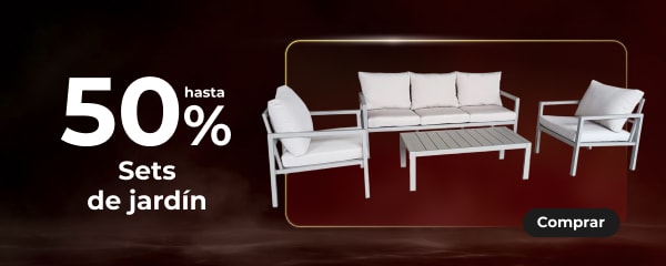Hasta 50% - sets de jardín.