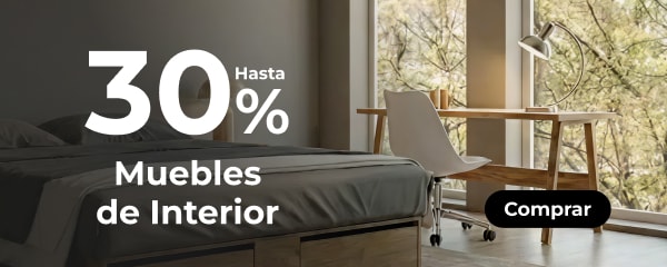 Hasta 30% - Muebles de interior
