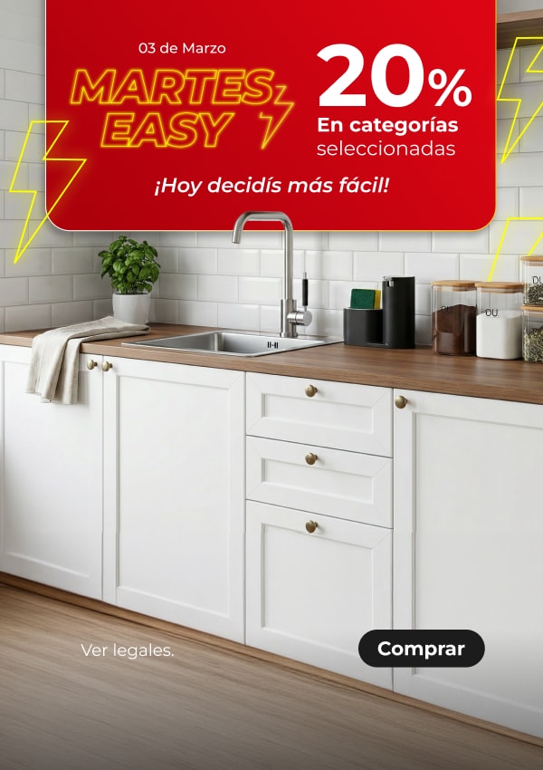 ¡Solo por hoy! - 03 de Marzo - 20% off en categorías seleccionadas.