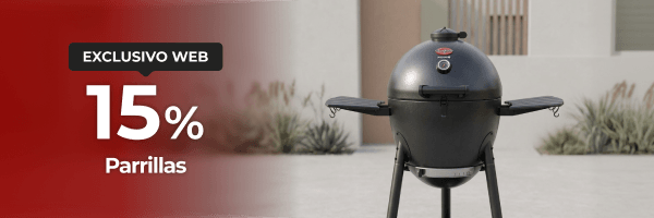 15% - Parrillas.