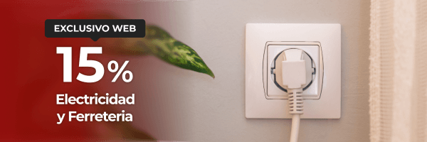 Hasta 15% - Electricidad y Ferreteria