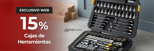 Hasta 15% - Cajas de Herramientas