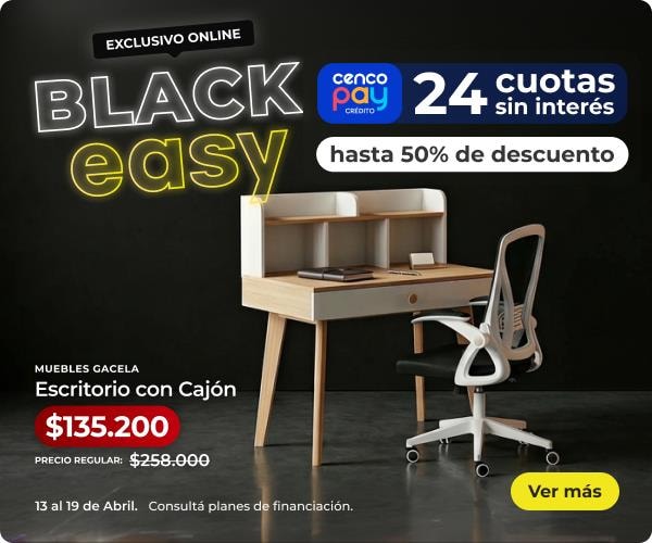 Black Easy - Exclusivo online - Hasta 50% de descuento y 24 cuotas sin interés.