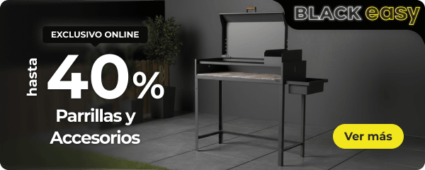 Hasta 40% - Parrillas y accesorios