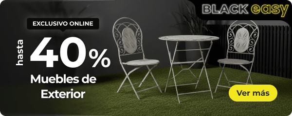 Hasta 40% - Muebles de exterior