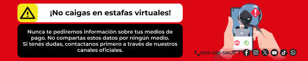 ¡No caigas en estafas virtuales!