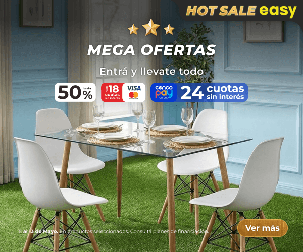 Hot Sale Easy - Mega ofertas - Entrá y llevate todo - Hasta 50% y 24 cuotas