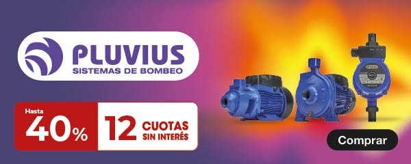 Pluvius sistemas de bombeo - Hasta 40% y 12 cuotas