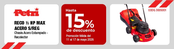 Petri - Reco 1/2 ho max acero - Hasta 15% de descuento