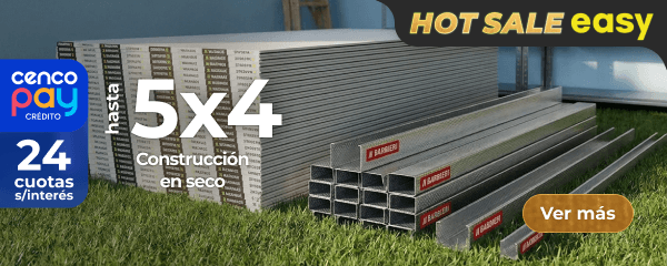 Hasta 5x4 - Construcción en seco