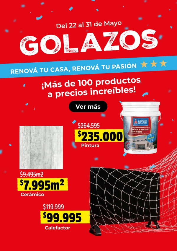 Del 22 al 31 de Mayo- ¡Más de 100 productos a precios increíbles!