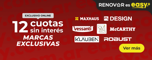 Marcas exclusivas  - Hasta 12 cuotas sin interés.