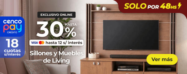 Hasta 30% - Sillones y Muebles de Living