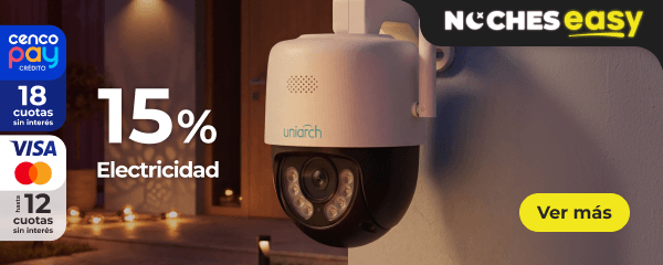 Hasta 15% - Electricidad