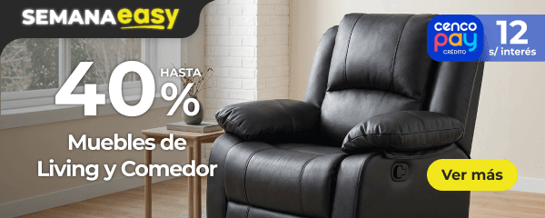 Hasta 40% - Muebles de Living y Comedor