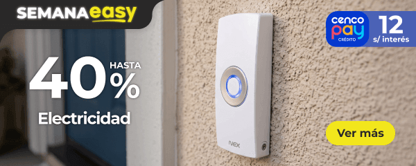 Hasta 40% - Electricidad