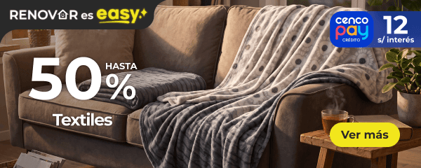Hasta 50% - Textiles