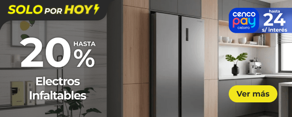 Hasta 20% - Electros infaltables
