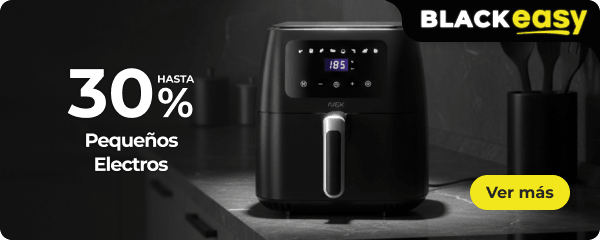Hasta 30% - Pequeños electros