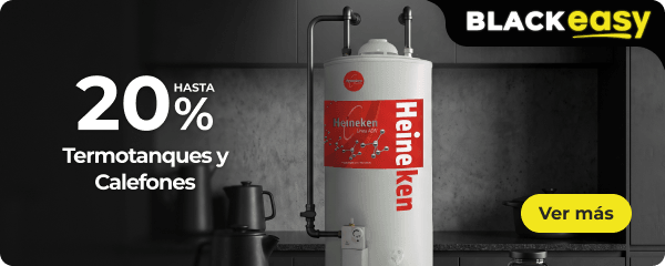 Hasta 20% - Termotanques y calefones