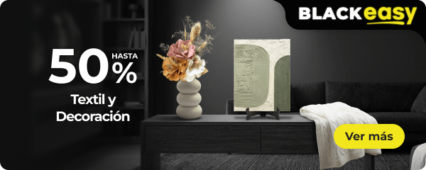 Hasta 50% - Textil y decoración