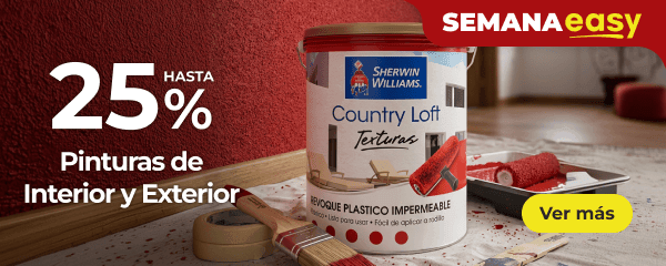 Hasta 25% - Pinturas de interior y exterior