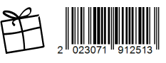 Code barre à présenter : 2023071912513