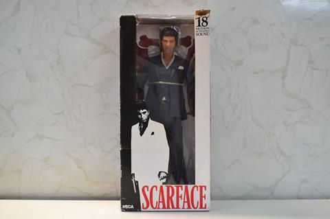 Neca Scarface 18 Motion Activated Sound Figure