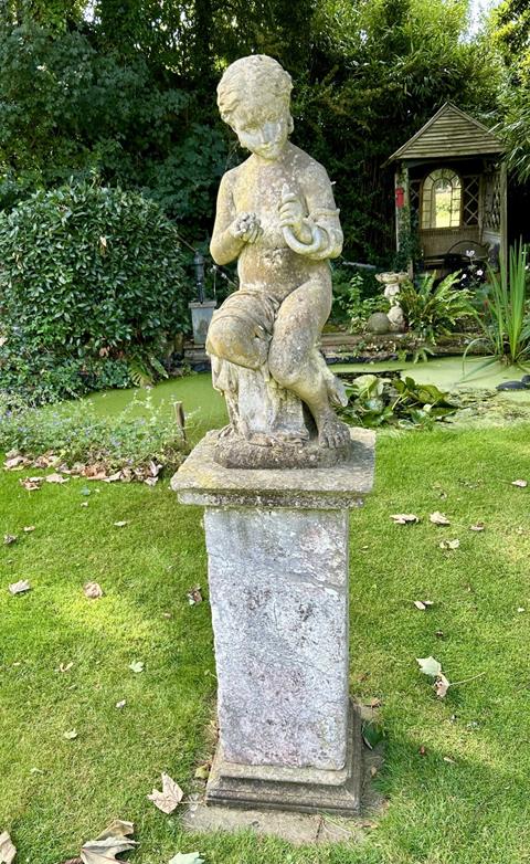 Odoardo Fantacchiotti (Italian, 1809/1811 - 1877), a fine carved carrara marble statue