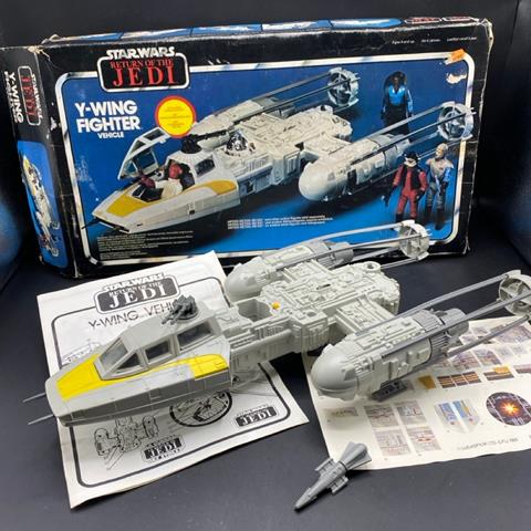 Original Kenner Star Wars 1983 Return of the Jedi Y-Wing Fighter Vehicle