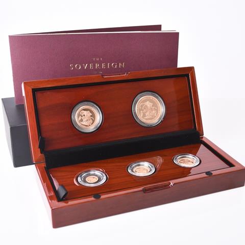 The 2017 UK 5 Coin Sovereign Collection - Proof Elizabeth II