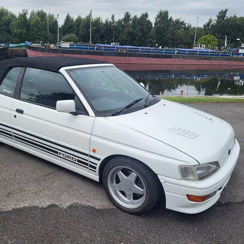 1993 Ford Escort XR3i Cabriolet. Registration Number K131 SKH