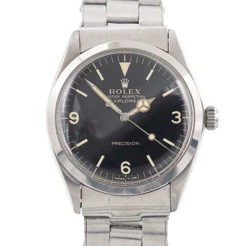 1965 Rolex Oyster Perpetual Explorer Gentleman’s Wristwatch