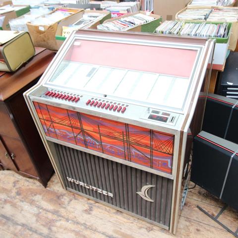 Wurlitzer Jukebox and Has a Serial Reference Number 19554, in Working Order and Recently Serviced