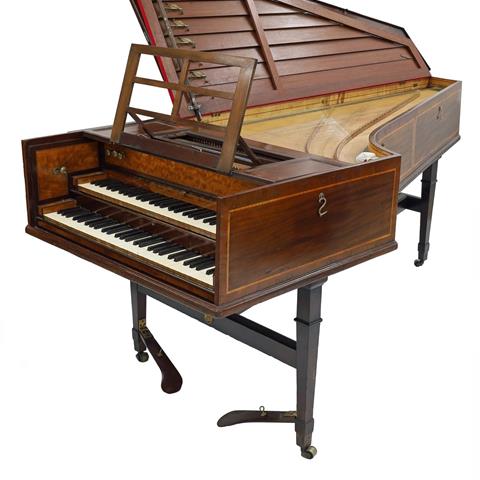 Two-Manual Harpsichord by Burkat Shudi and John Broadwood, London, 1785