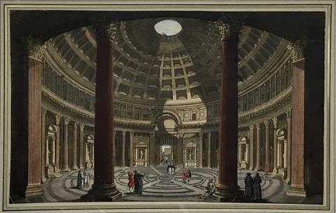 Giovanni Panini - Pantheon at Rome 1794.