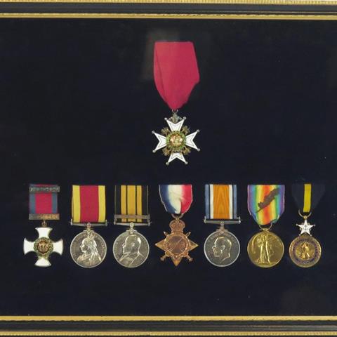 A DSO Group of Eight Medals to Vice Admiral Harry Rowlandson Godfrey RN