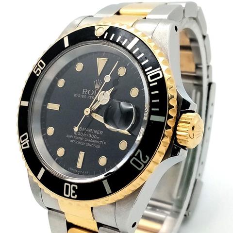 A Superb Rolex Submariner Automatic Gents Watch