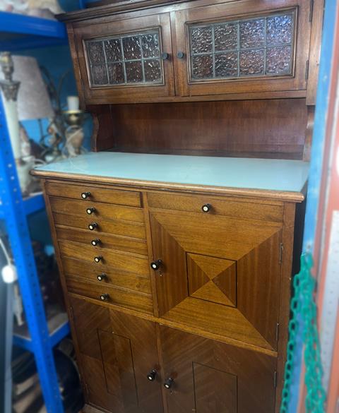 ANTIQUE SPECIMEN CABINET by the premier cabinet company