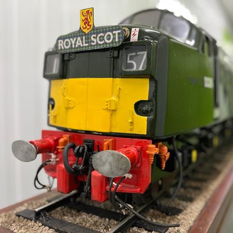 5 Inch Gauge Class 40 D326 in Pristine Condition, "The Great Train Robbery 1963 Locomotive"