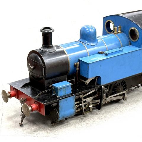 A Well Engineered 7.25 Inch Live Steam 0-4-0 Pannier Tank Steam Locomotive Built to the Dick Simmonds "Hercules" Design