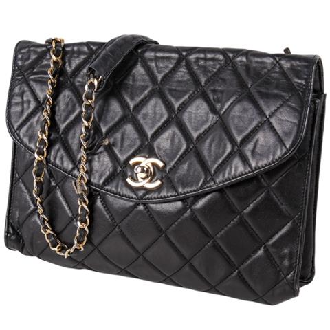 A Vintage Chanel Shoulder Bag. Circa.1986-1988