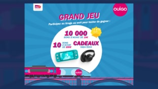 Jeu OUIGO : Nintendo Switch et autres cadeaux à gagner