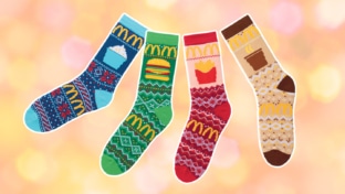 McDo : Chaussettes XMAS Socks à 1€ avec menu Maxi Best-of